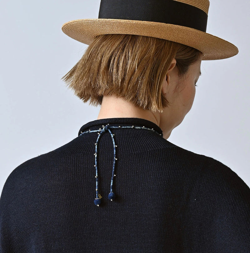 45R Indigo Low Gauge Super Gauze Tunic - Image 8