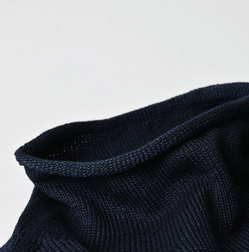 45R Indigo Low Gauge Super Gauze Tunic - Image 11