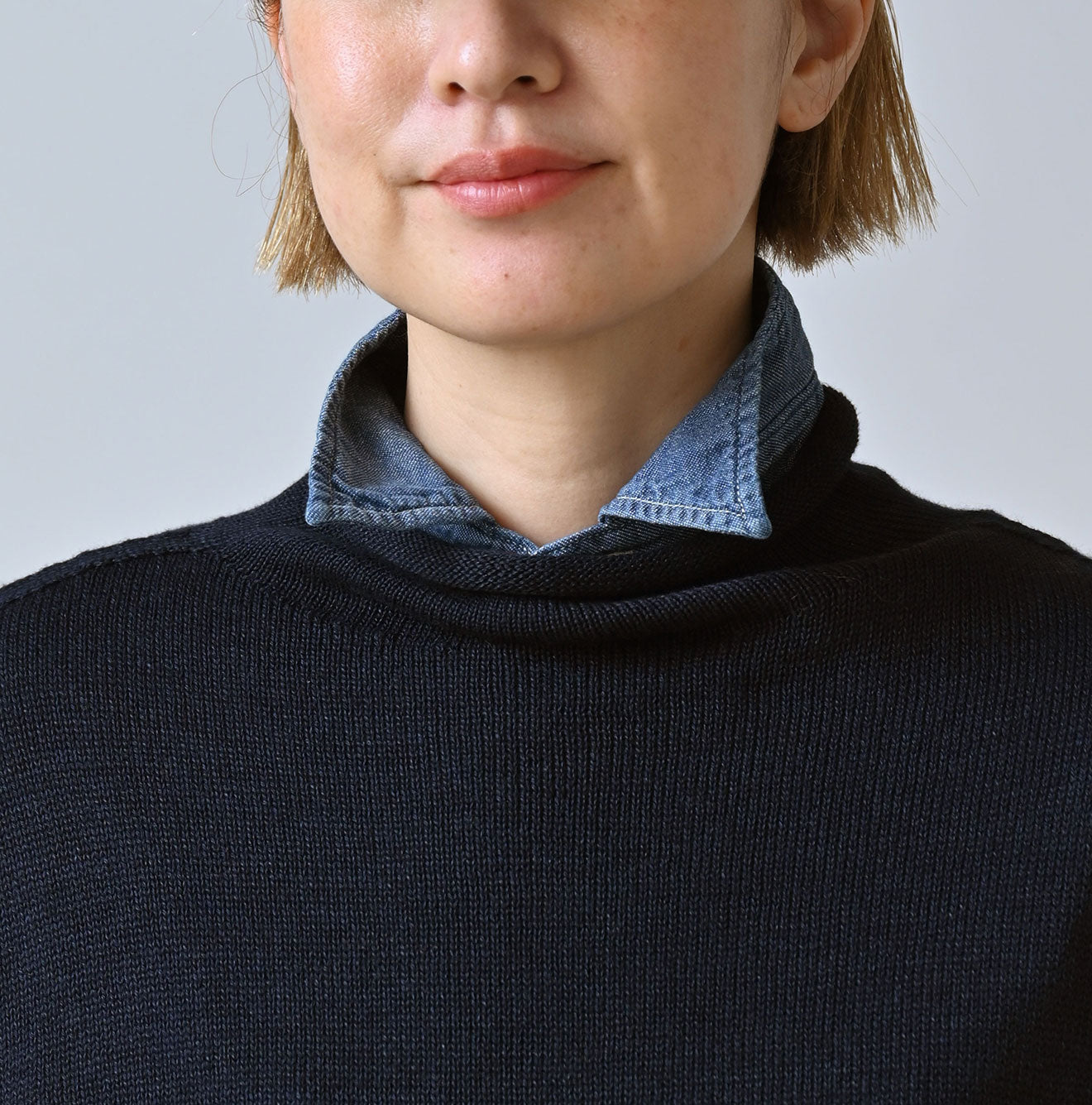 45R Indigo Low Gauge Super Gauze M-vest