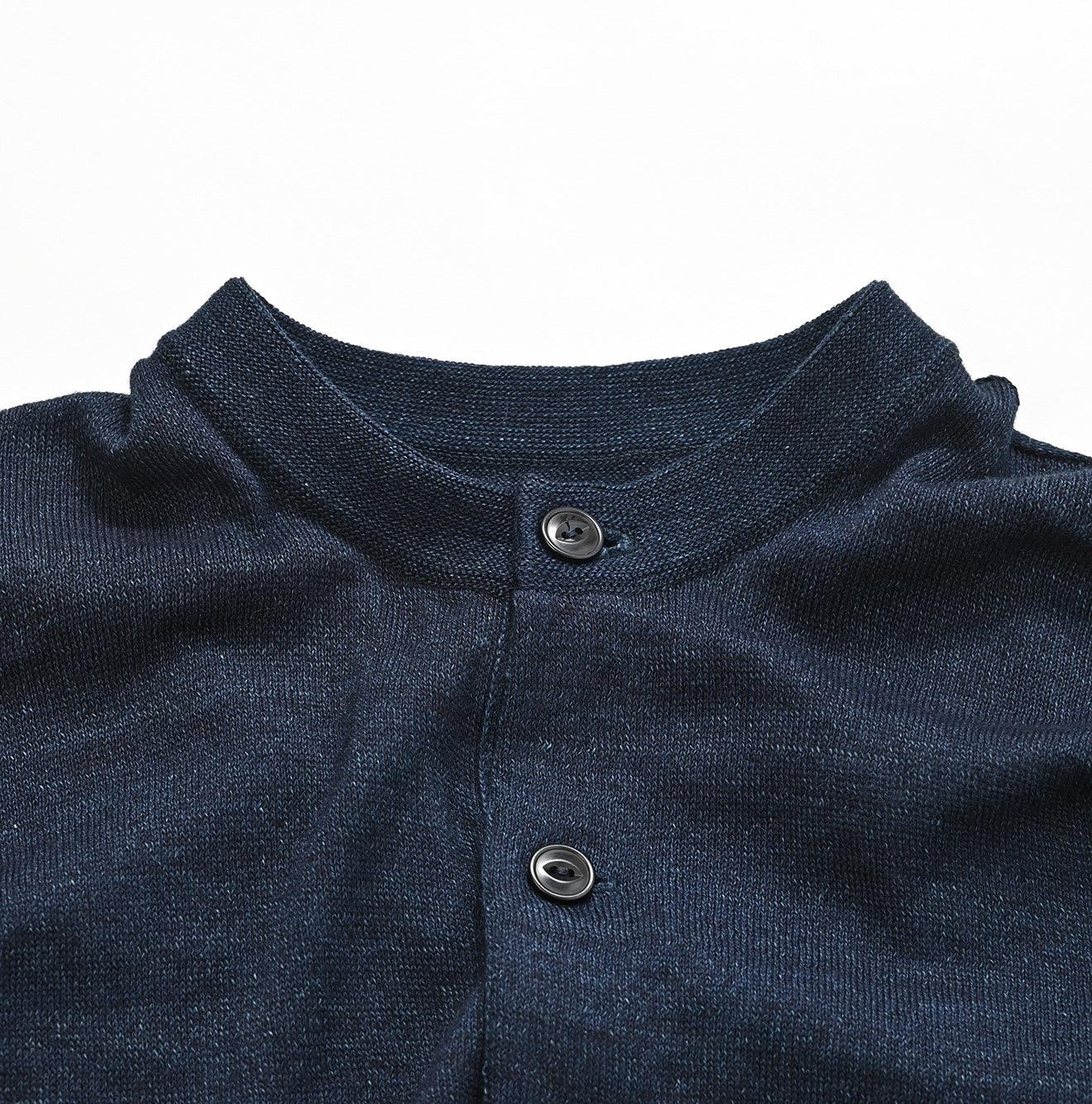 Indigo Super Gauze Wholegarment 908 Cardigan - 45R by 45rpm studio - Image 6