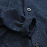 Indigo Super Gauze Wholegarment 908 Cardigan - 45R by 45rpm studio
