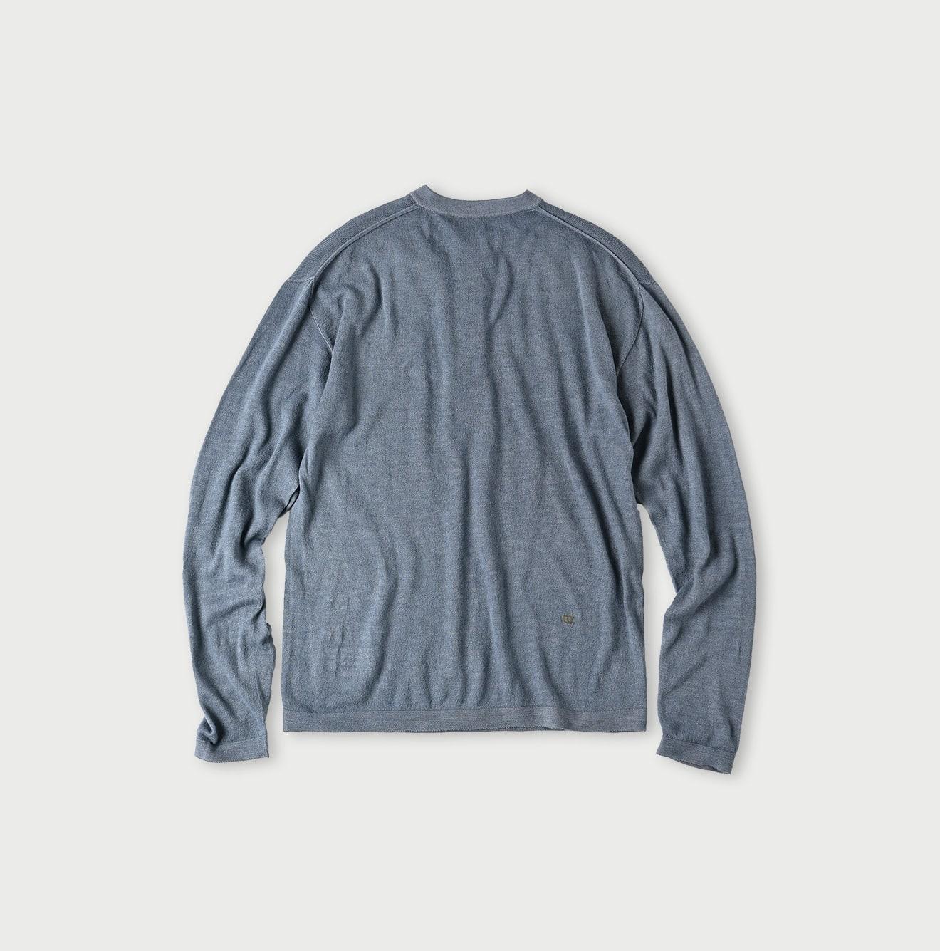 Botanical Dyed Super Gauze Wholegarment 908 Henley - 45R by 45rpm studio - Image 16