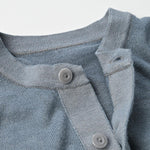 Botanical Dyed Super Gauze Wholegarment 908 Henley - 45R by 45rpm studio