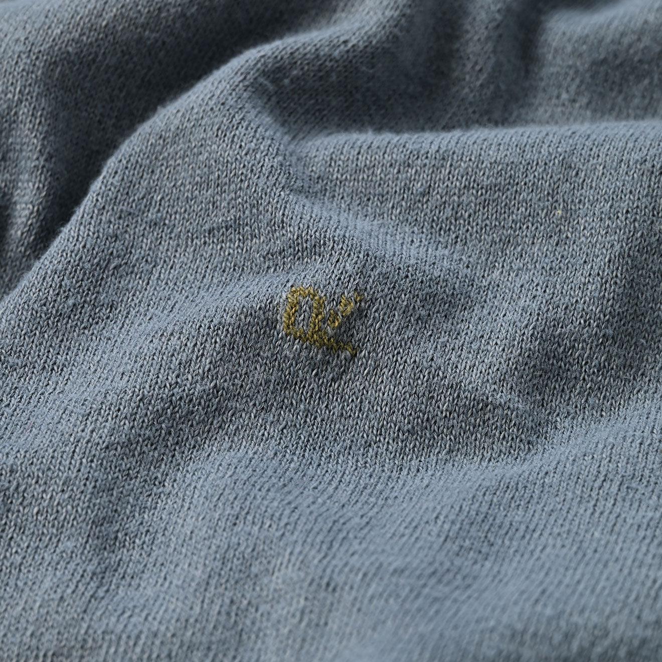 Botanical Dyed Super Gauze Wholegarment 908 Henley - 45R by 45rpm studio