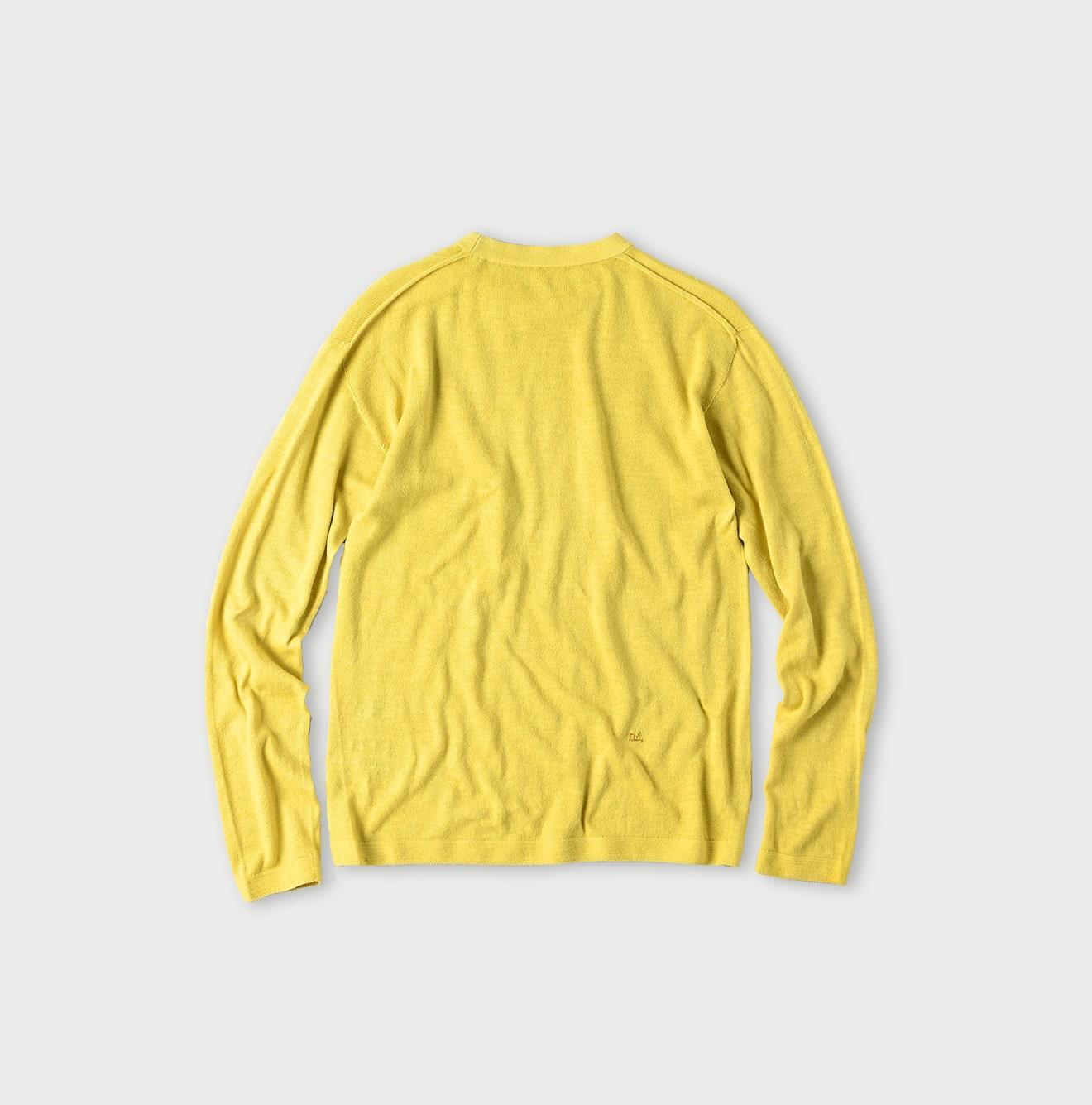 Botanical Dyed Super Gauze Wholegarment 908 Crewneck - 45R by 45rpm studio - Image 6