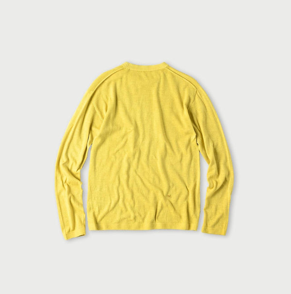 Botanical Dyed Super Gauze Wholegarment 908 Crewneck - 45R by 45rpm studio