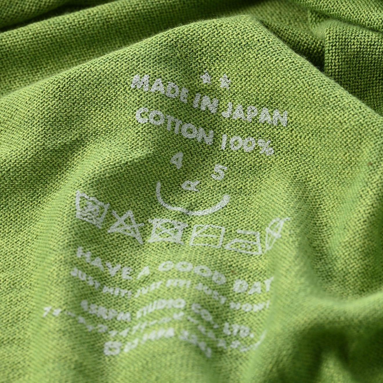 Botanical Dyed Super Gauze Wholegarment 908 Crewneck - 45R by 45rpm studio