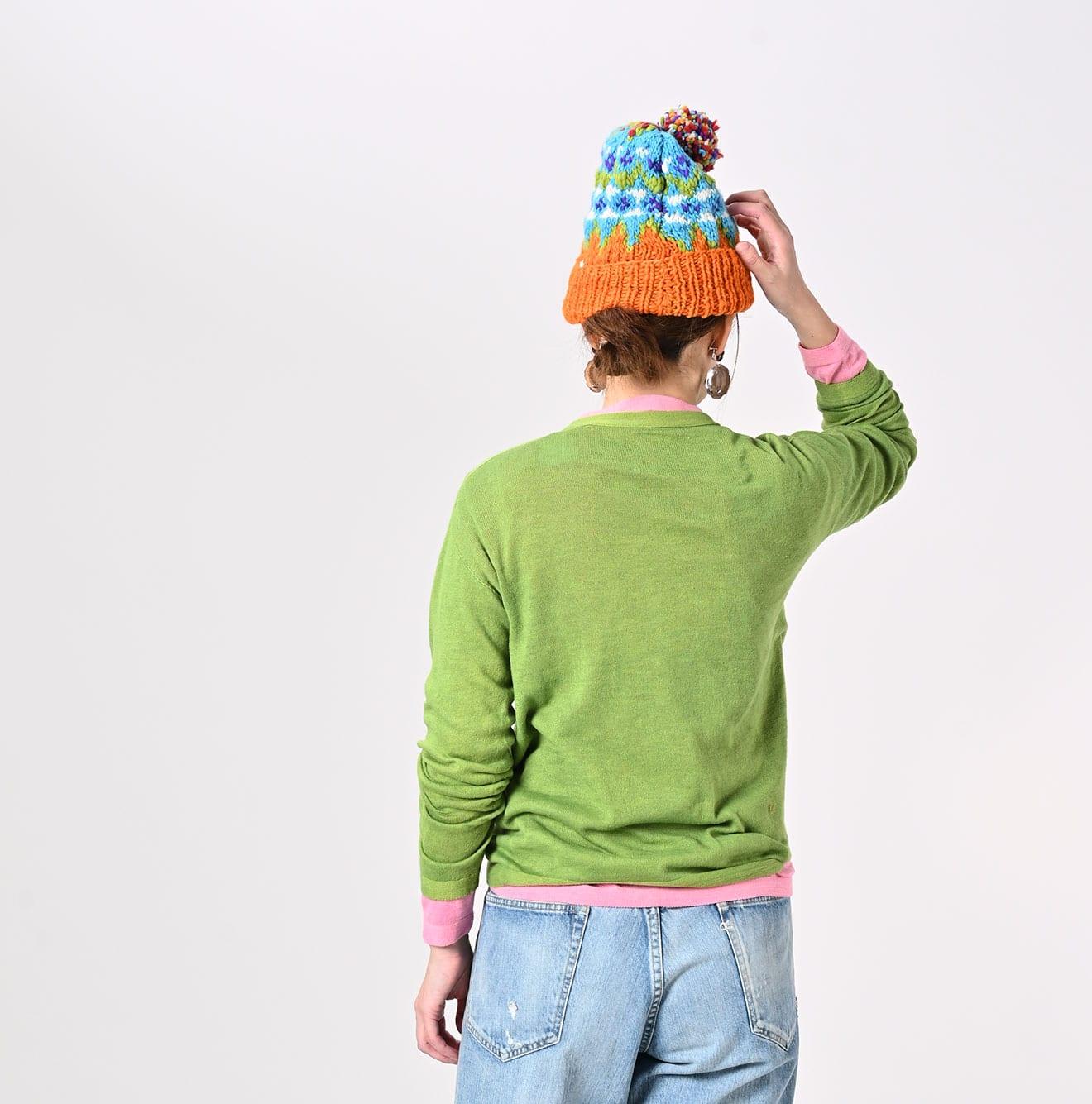 Botanical Dyed Super Gauze Wholegarment 908 Crewneck - 45R by 45rpm studio - Image 11