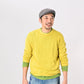 45R Botanical Dyed Super Gauze Wholegarment 908 Crewneck