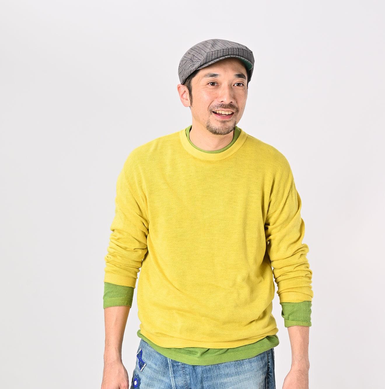 Botanical Dyed Super Gauze Wholegarment 908 Crewneck - 45R by 45rpm studio - Image 12