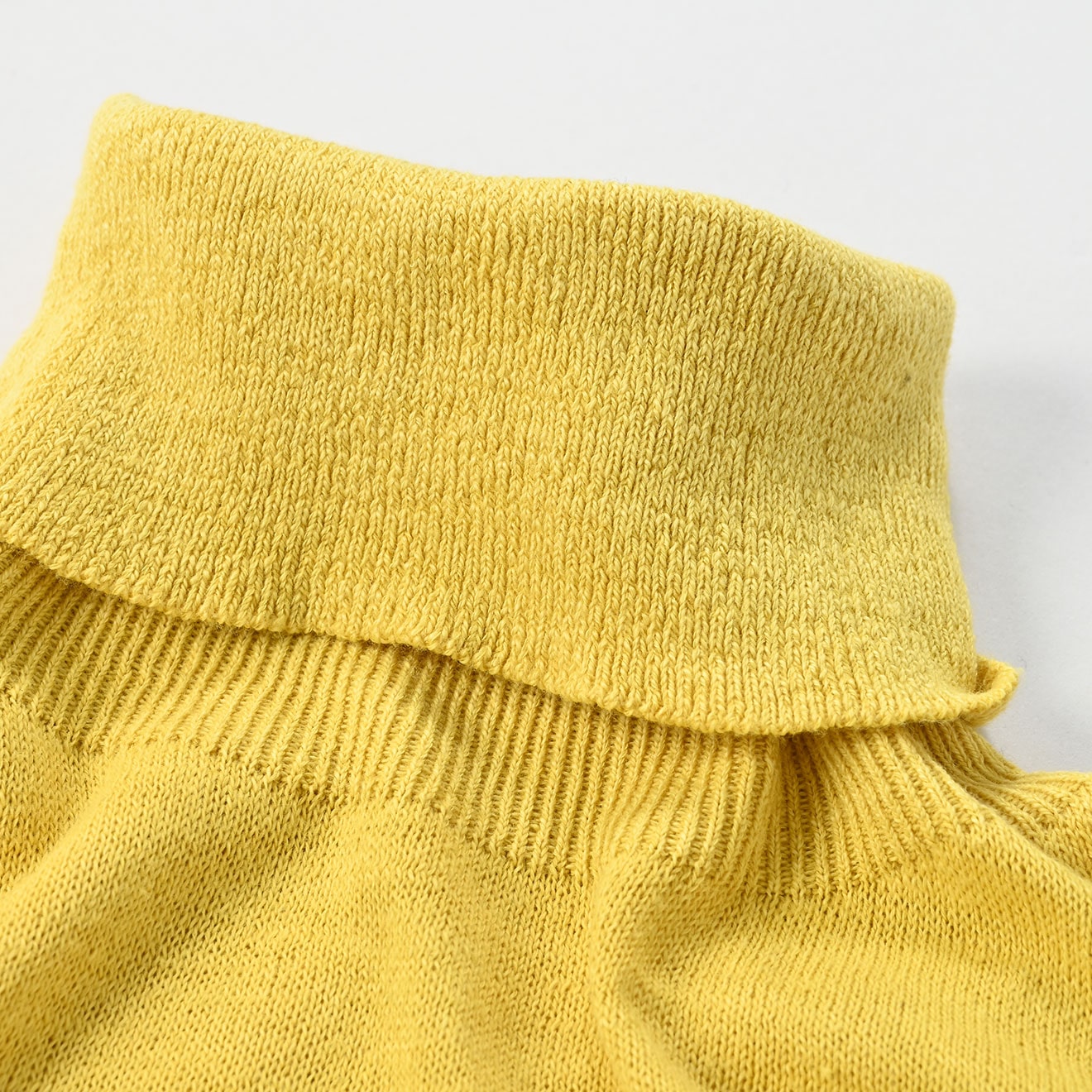 45R Botanical Dyed Super Gauze Wholegarment 908 Turtleneck