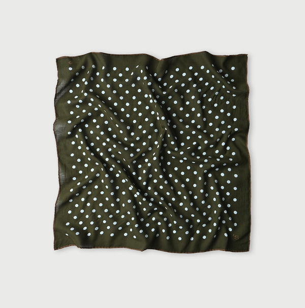 45R Supima Twill Dot Big Bandana