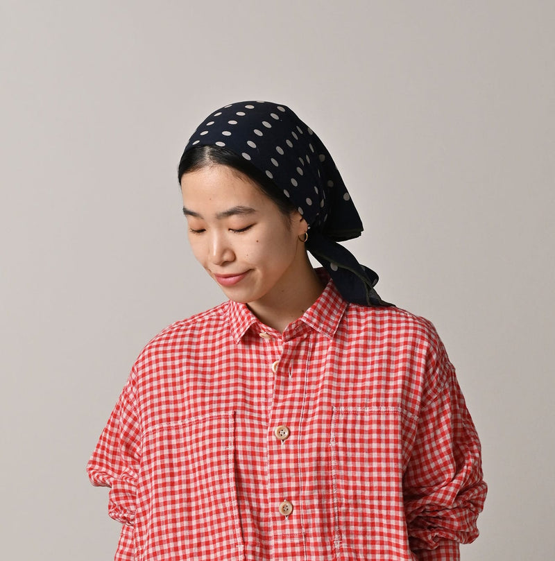 45R Supima Twill Dot Big Bandana