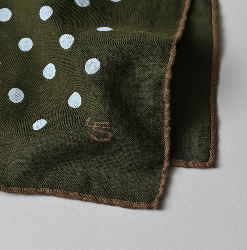 45R Supima Twill Dot Big Bandana