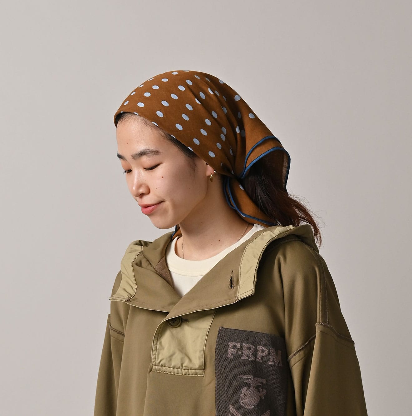 45R Supima Twill Dot Big Bandana