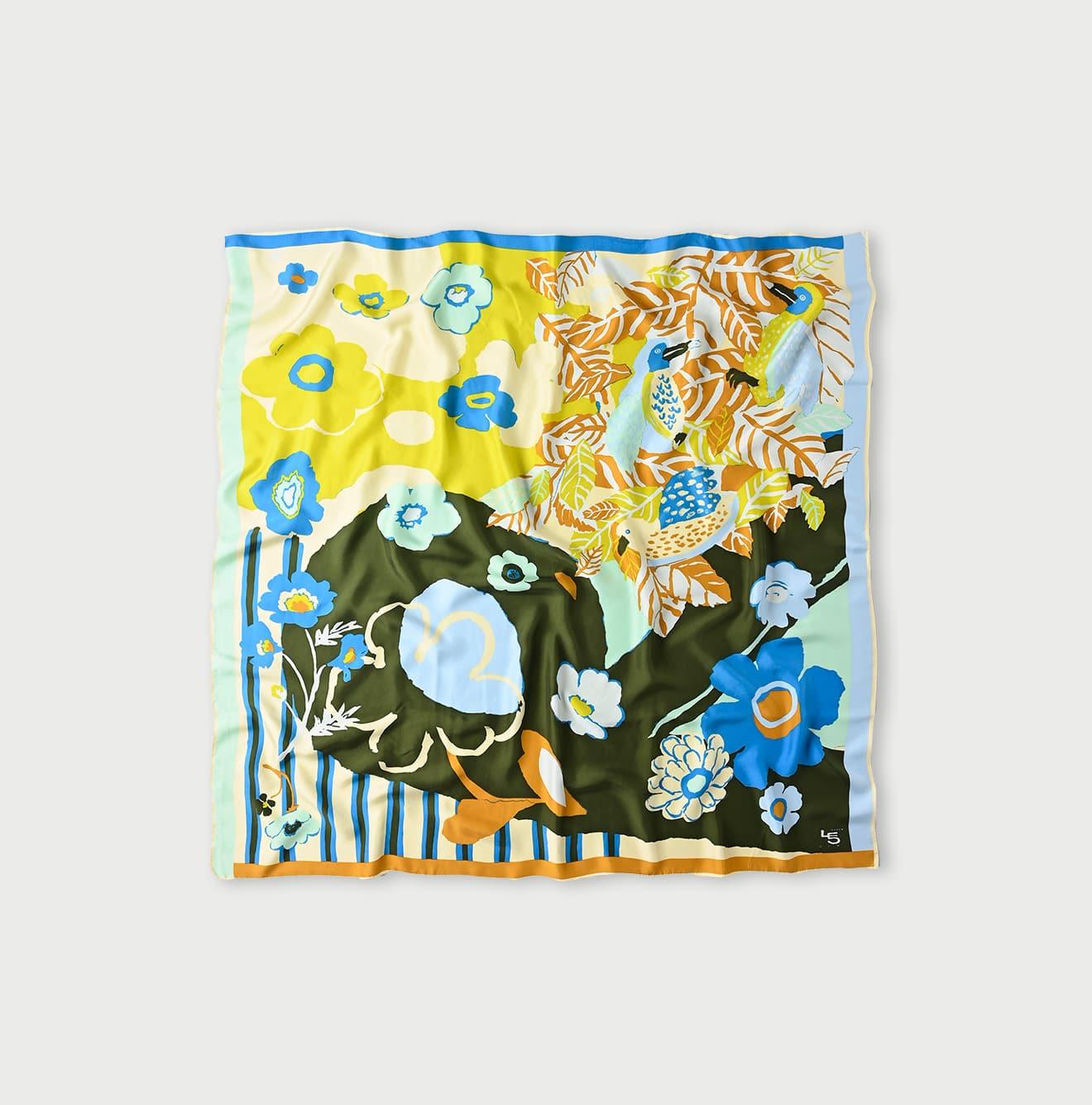 Silk Anemone Bird FUROSHIKii - 45R by 45rpm studio - Image 5