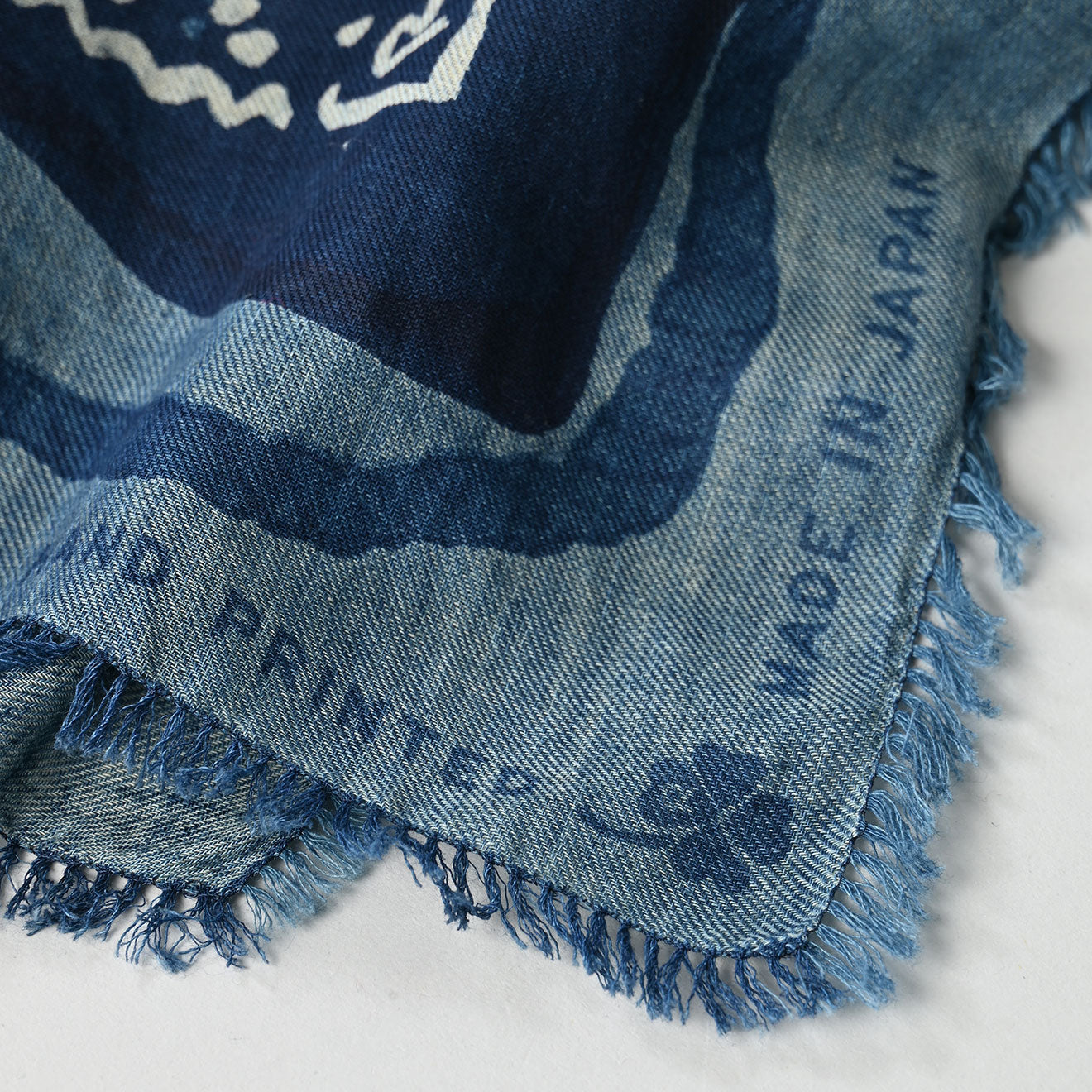 45R Indigo Twill Bandana Collection FUROSHIKii