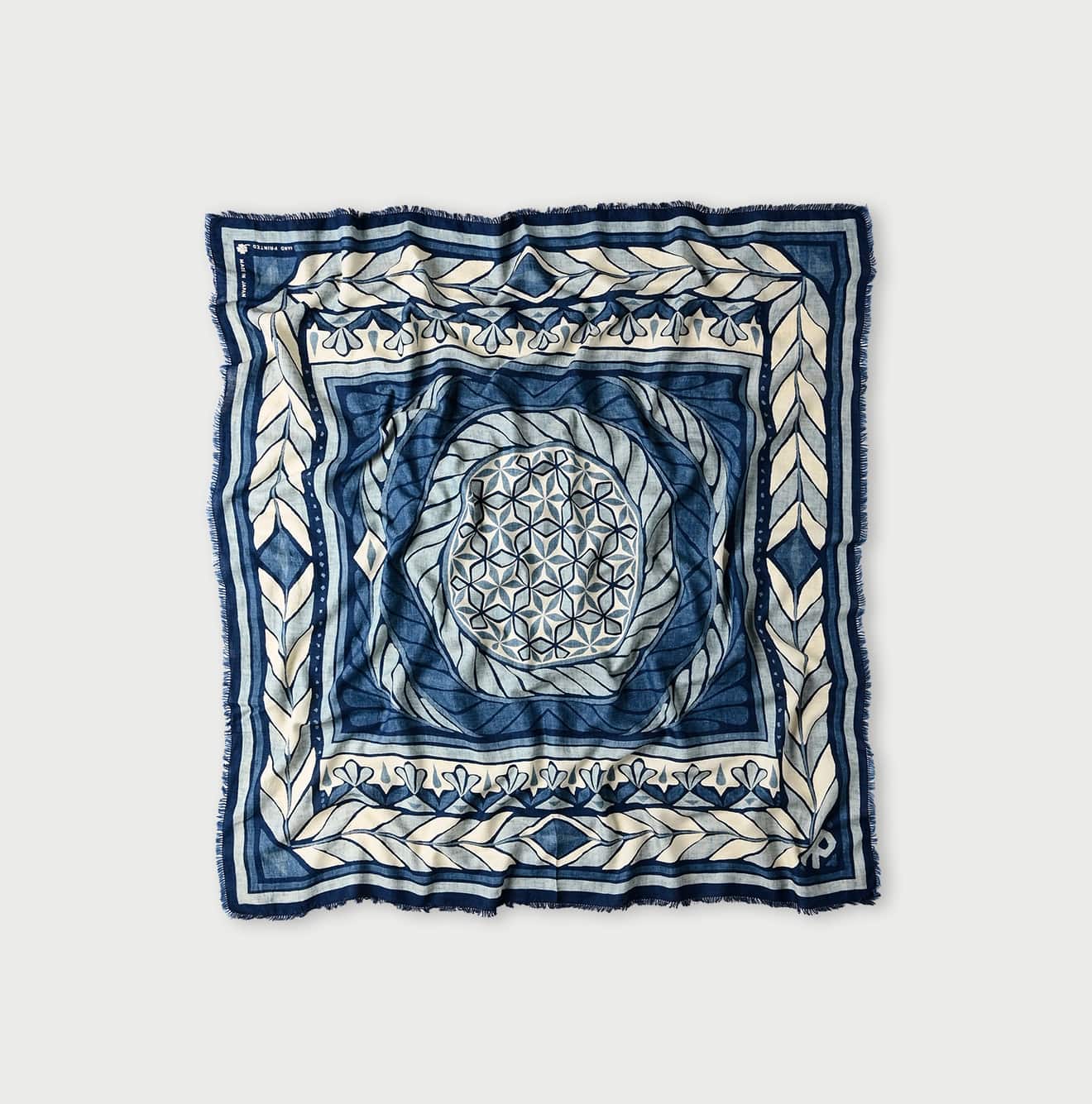 45R Indigo Supima Twill Rag FUROSHIKii