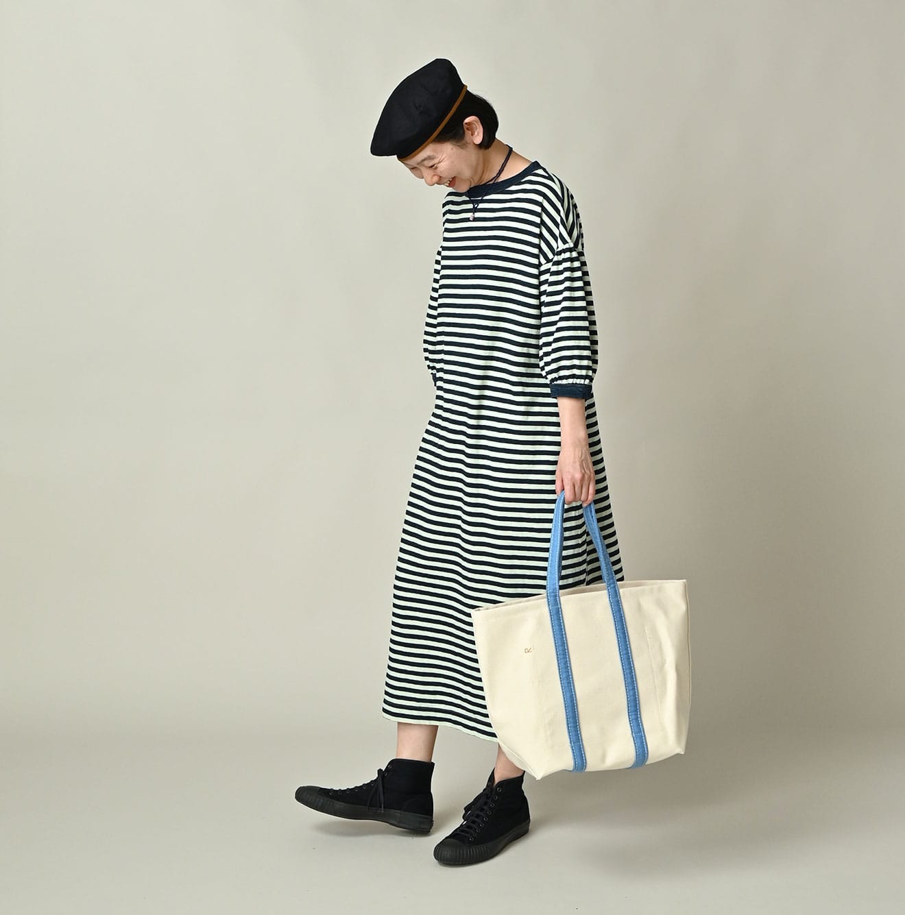 45R ONEONE Treasure Canvas Tote Bag