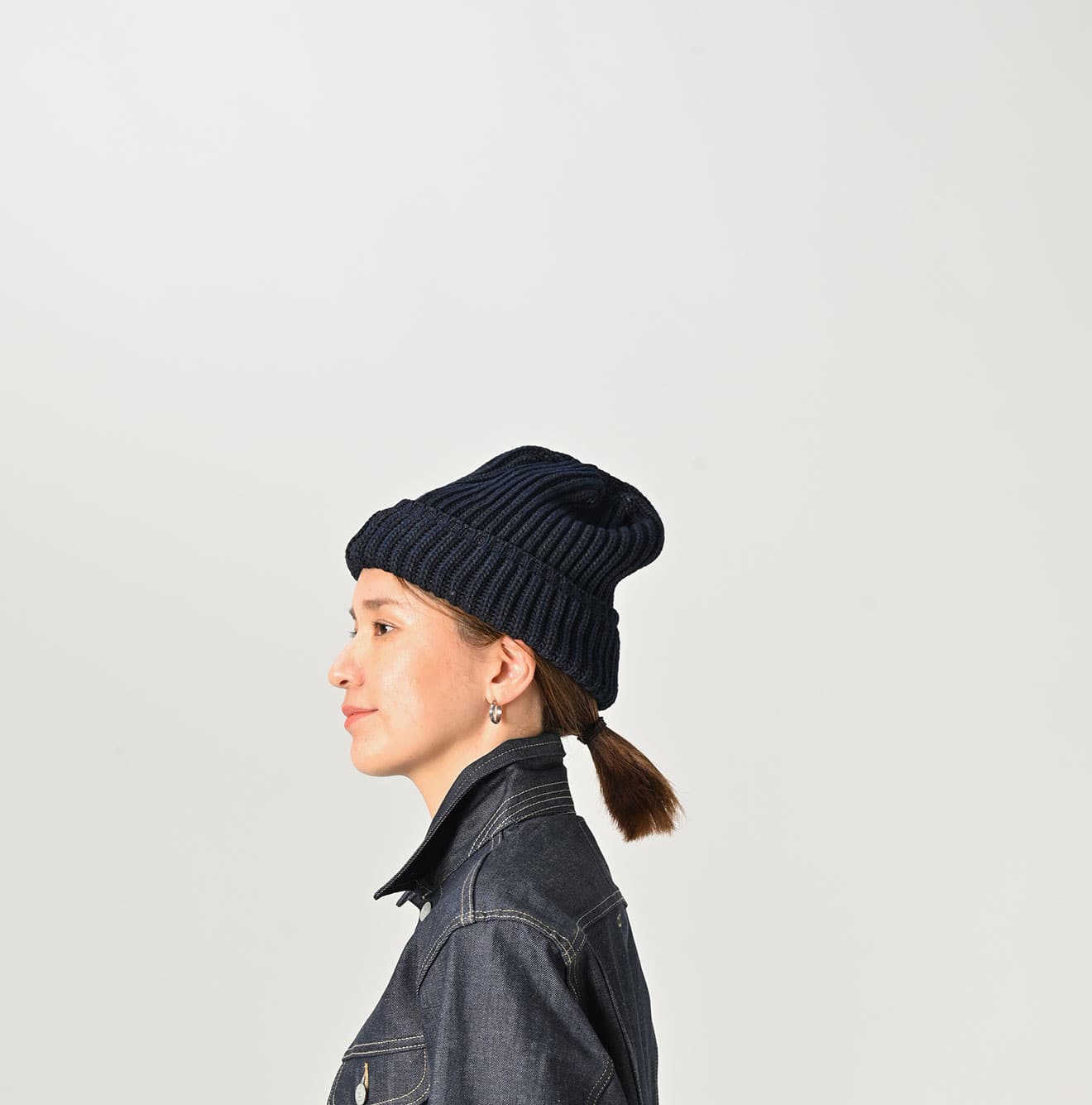 45R Indigo Umii Knit Cap