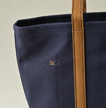 45R Indigo ONEONE Treasure Canvas Tote Bag