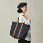 45R Indigo ONEONE Treasure Canvas Tote Bag