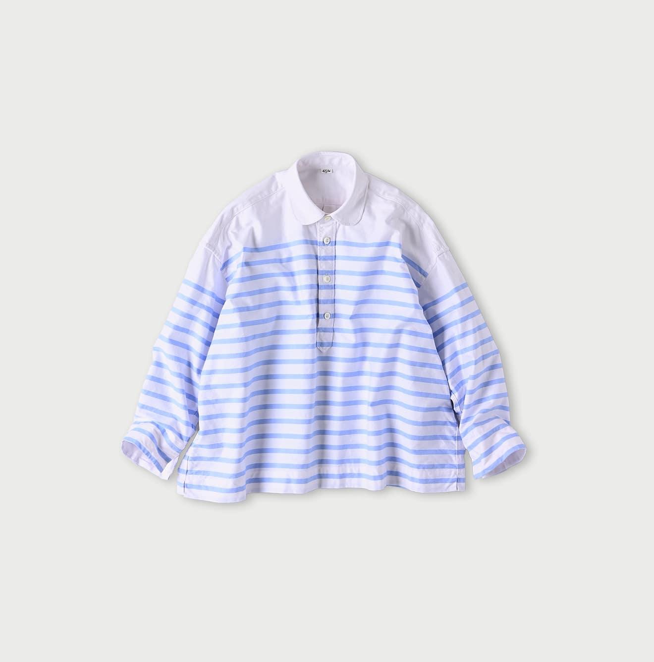 Supima Oxford Basque M-shirt - 45R by 45rpm studio - Image 2