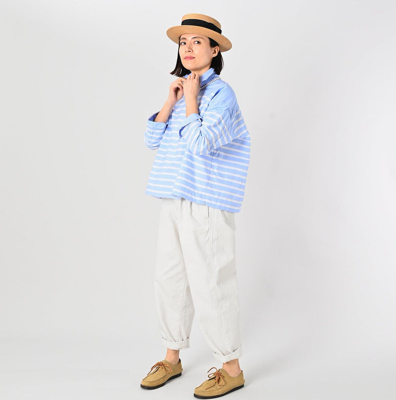 Supima Oxford Basque M-shirt - 45R by 45rpm studio - Image 3