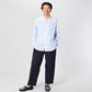 Supima Oxford 908 Ocean Basque Shirt - 45R by 45rpm studio