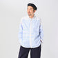 45R Supima Oxford 908 Ocean Basque Shirt