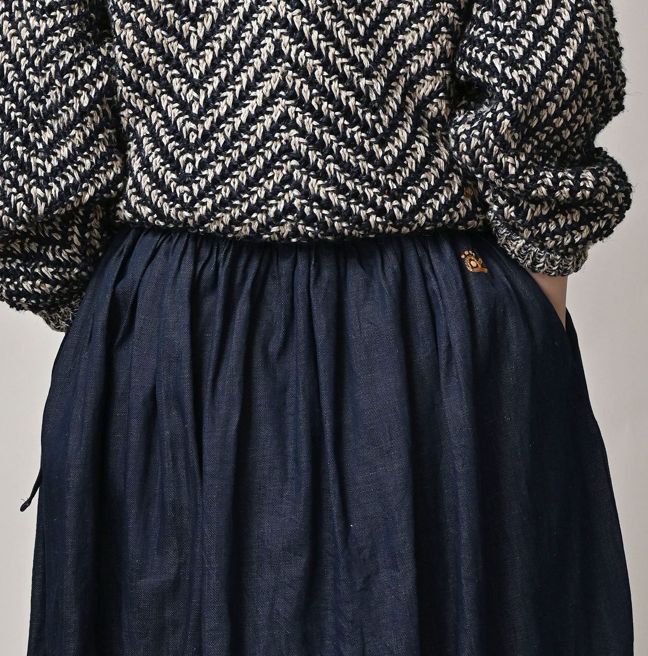 45R ONEONE Treasure Easy Gathered Skirt