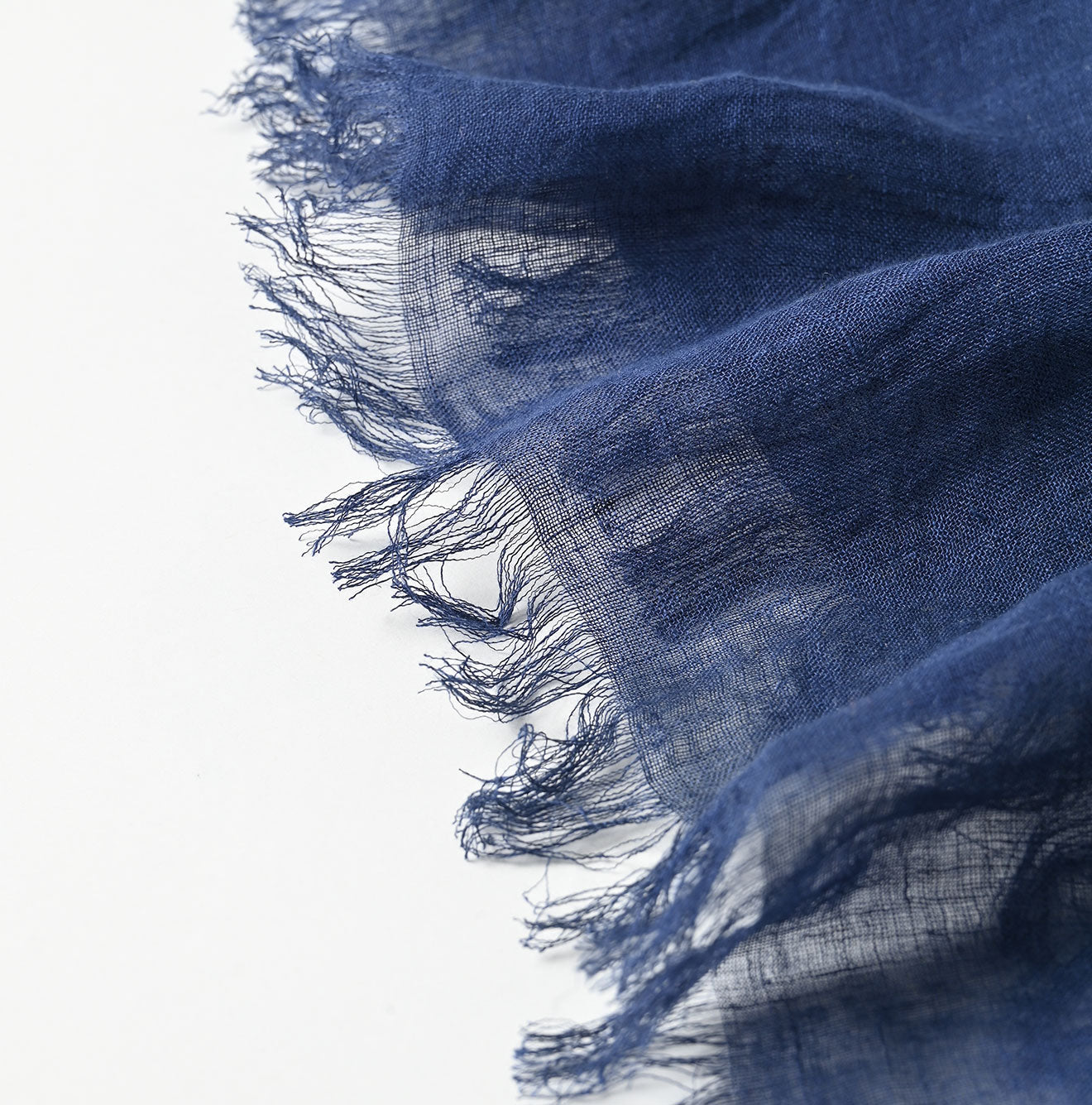 45R Shibori Linen Stole