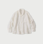 45R Linen 908 Open-Collar Shirt