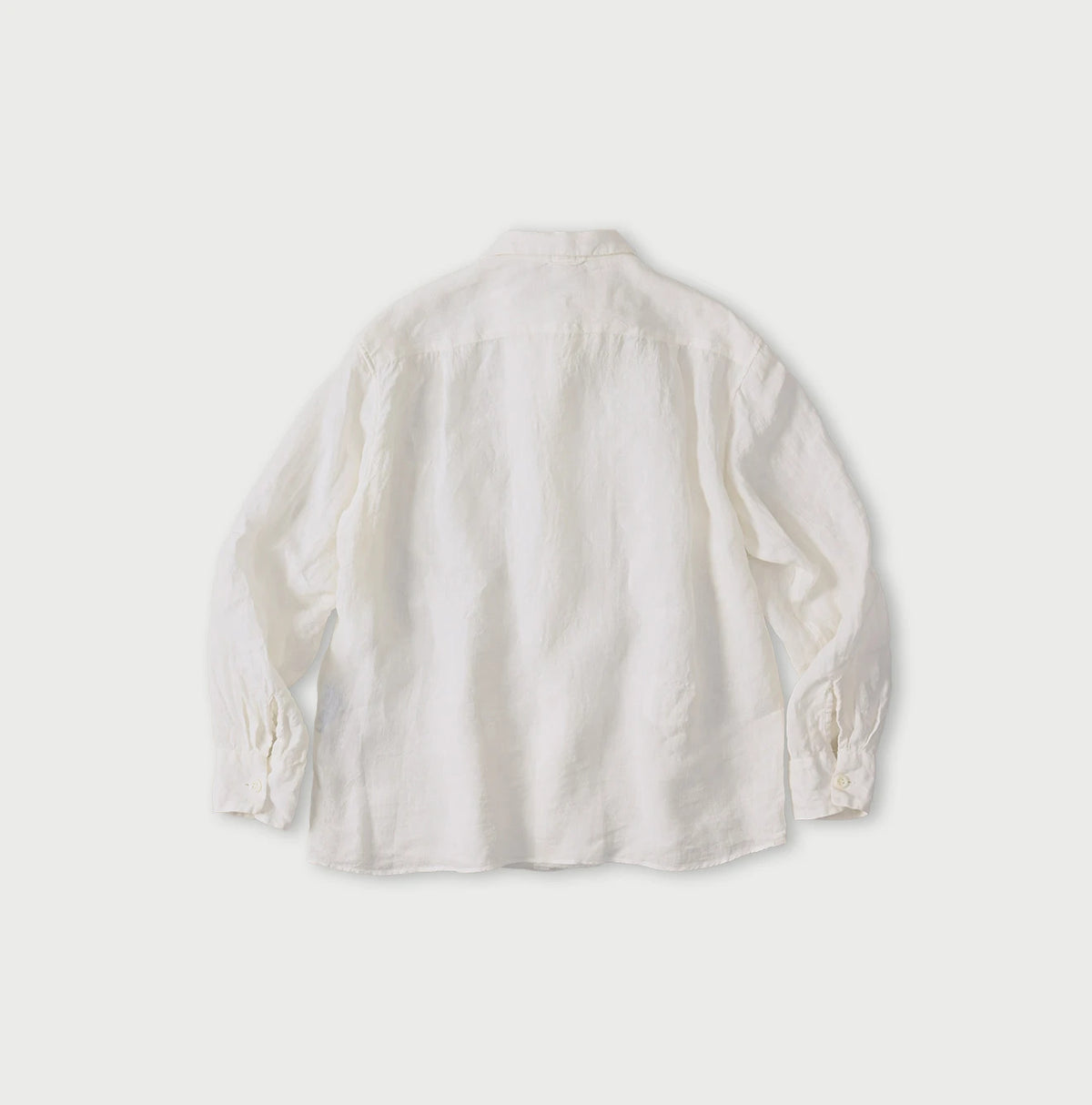 45R Linen 908 Open-Collar Shirt