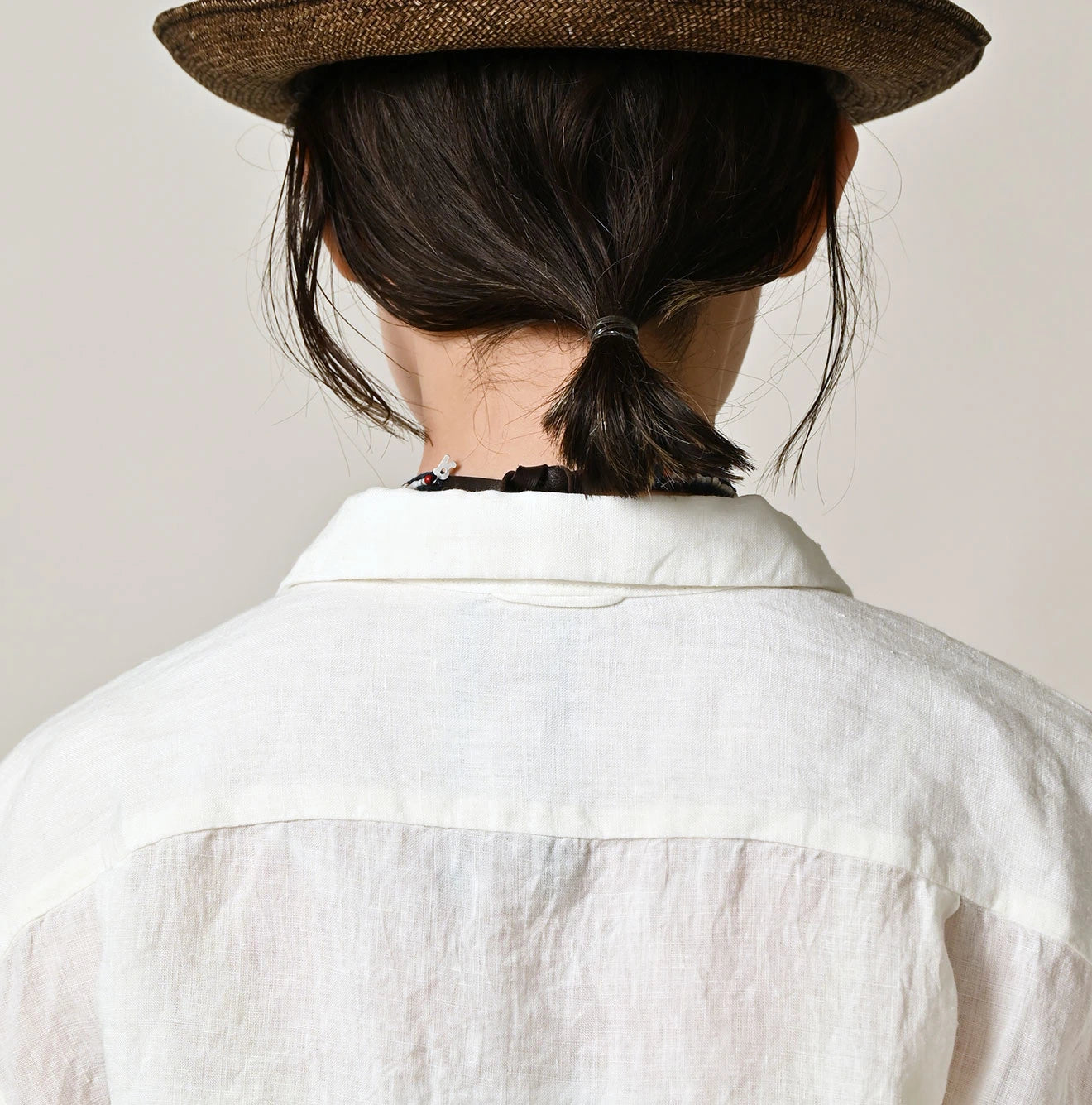 45R Linen 908 Open-Collar Shirt - Image 14