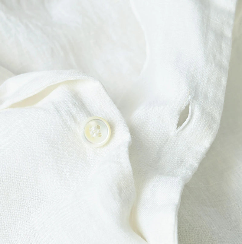 45R Linen 908 Open-Collar Shirt - Image 18