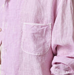 45R Linen 908 Open-Collar Shirt (Plant-Based Dye)