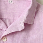 45R Linen 908 Open-Collar Shirt (Plant-Based Dye)