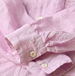 45R Linen 908 Open-Collar Shirt (Plant-Based Dye)