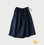 45R ONEONE Treasure Indigo Easy Gathered Skirt