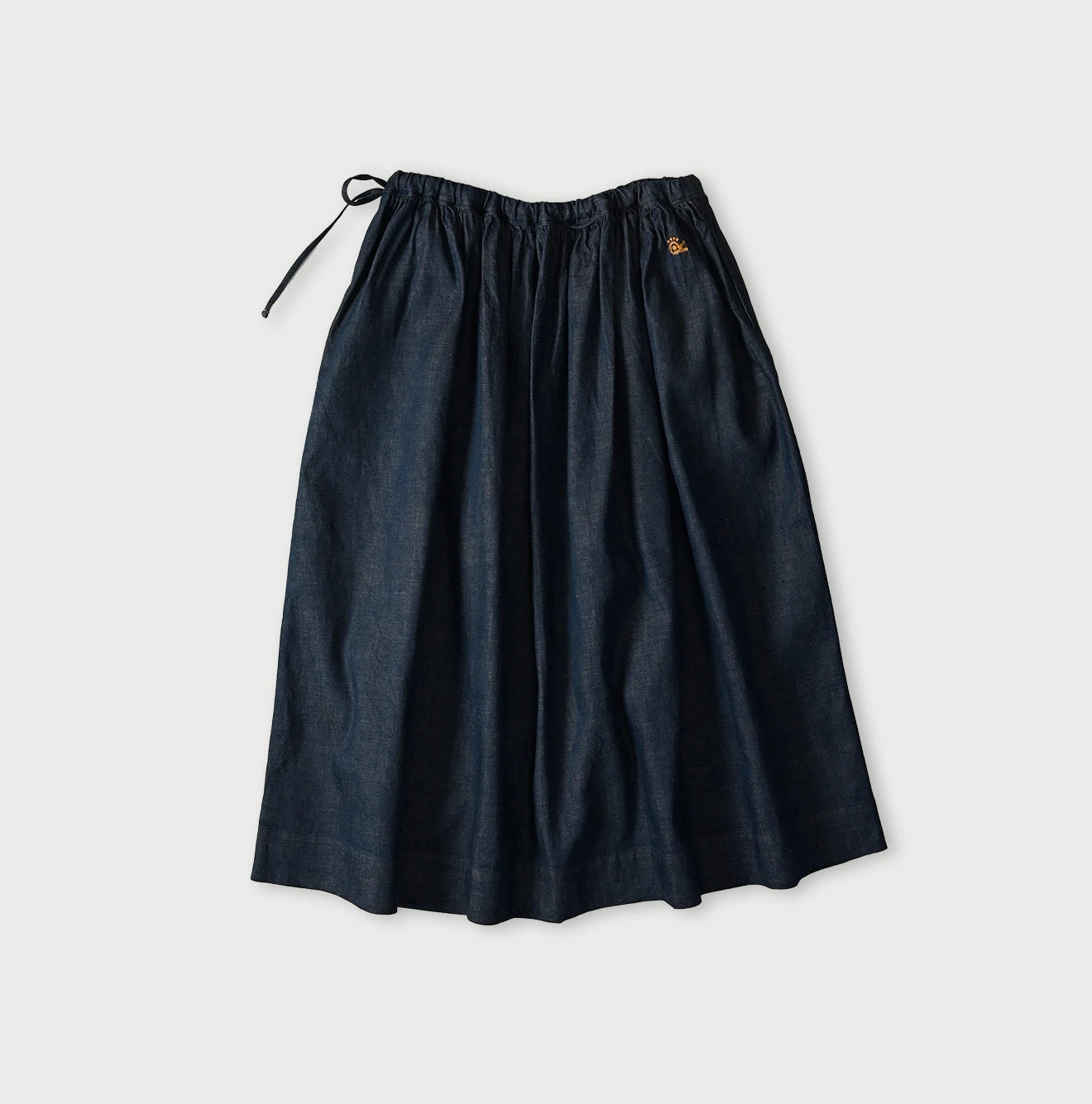 45R ONEONE Treasure Indigo Easy Gathered Skirt - Image 10