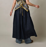 45R ONEONE Treasure Indigo Easy Gathered Skirt