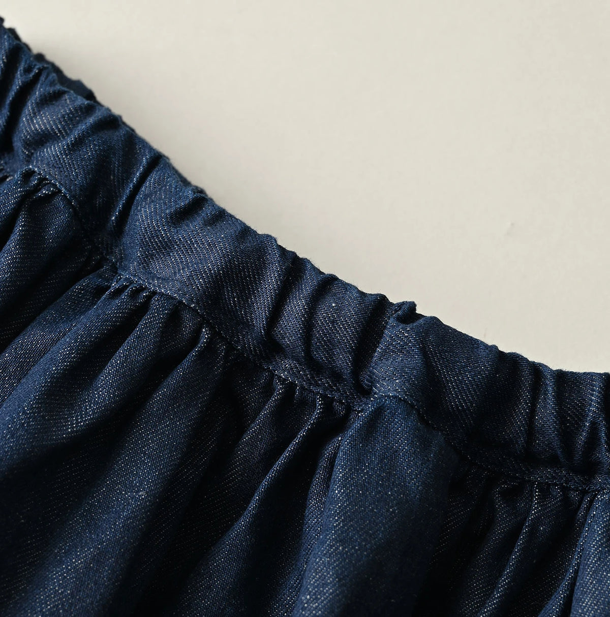 45R ONEONE Treasure Indigo Easy Gathered Skirt