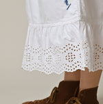 Hayama 504-Oxford Petti Skirt