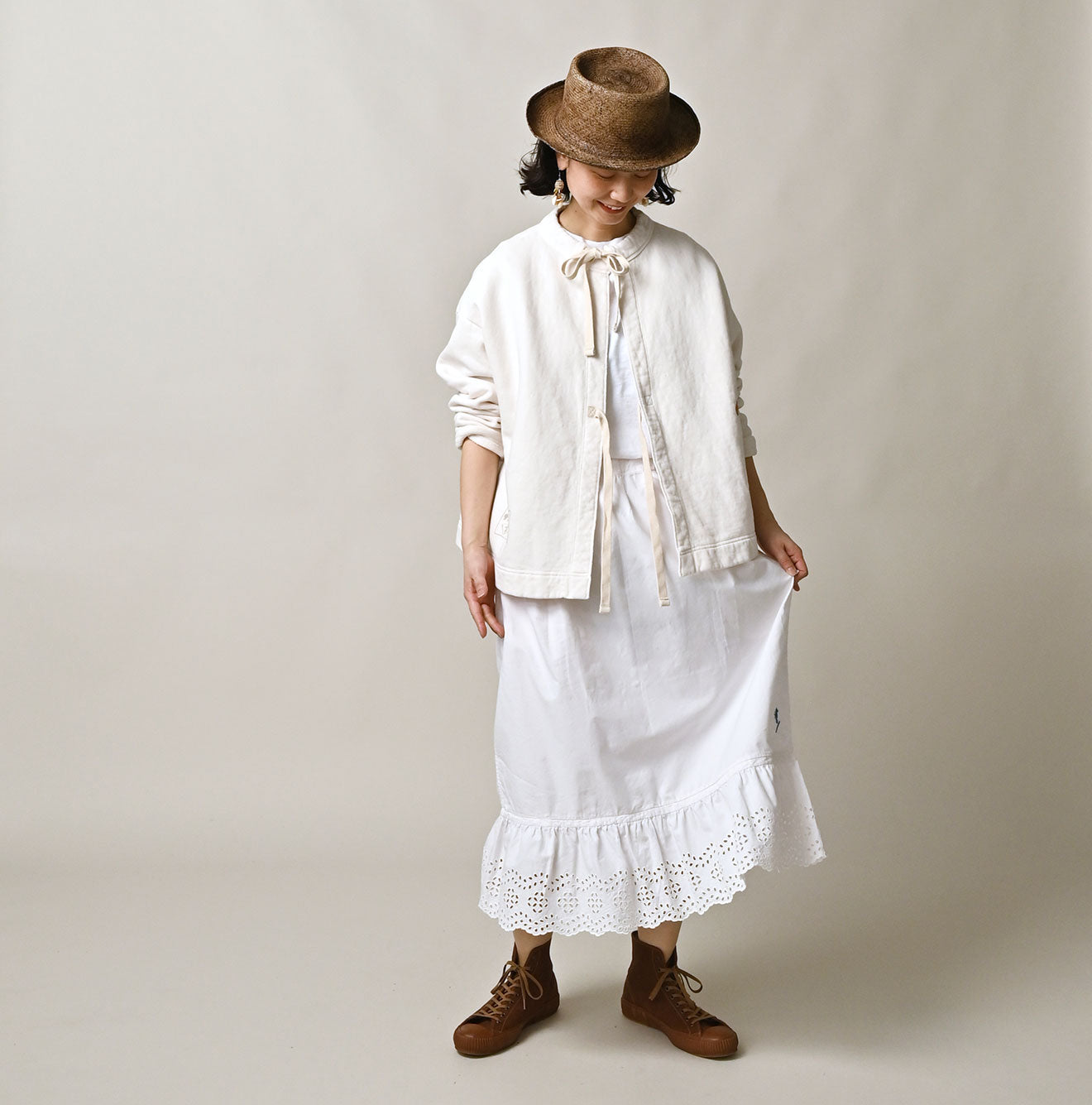 Hayama 504-Oxford Petti Skirt - Image 2