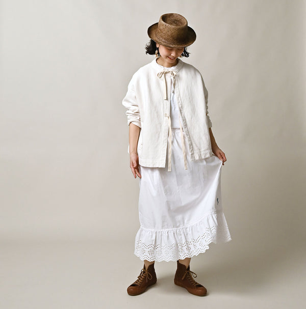 Hayama 504-Oxford Petti Skirt