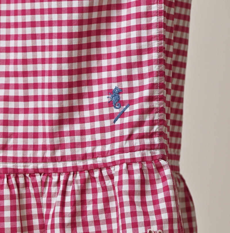 Hayama 504-Oxford Gingham Petti Skirt - Image 9