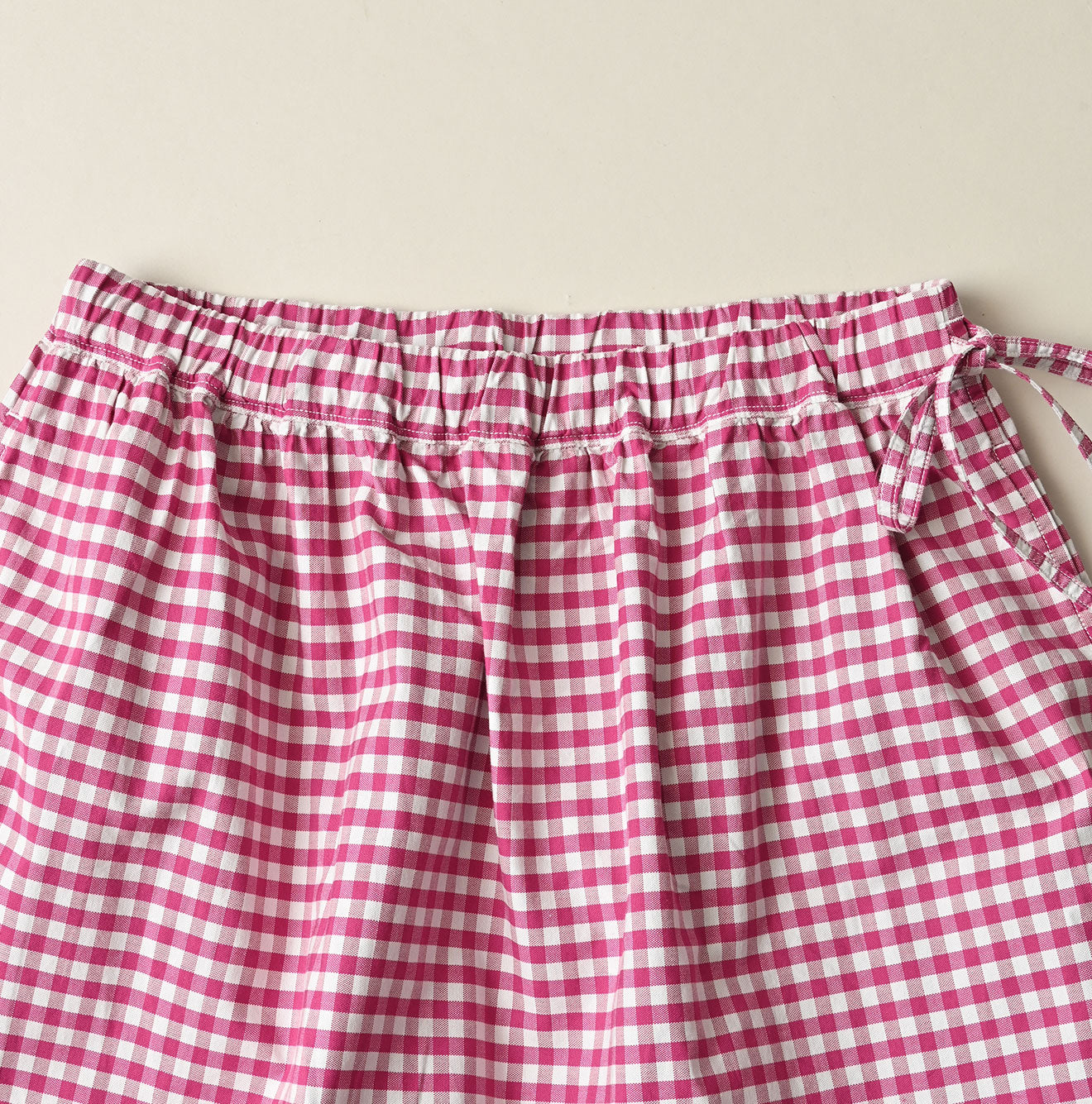 Hayama 504-Oxford Gingham Petti Skirt - Image 14