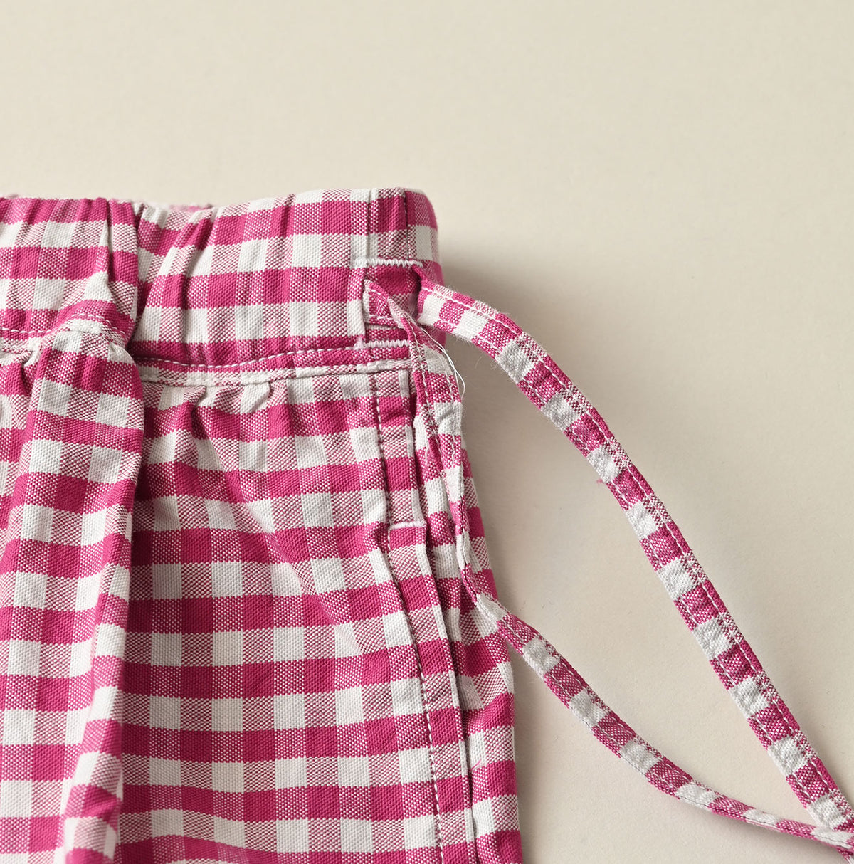 Hayama 504-Oxford Gingham Petti Skirt