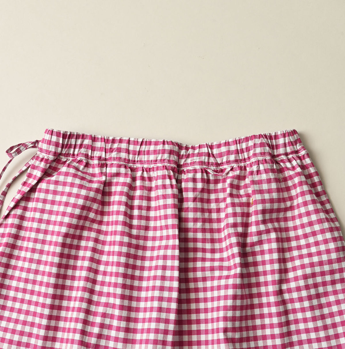 Hayama 504-Oxford Gingham Petti Skirt